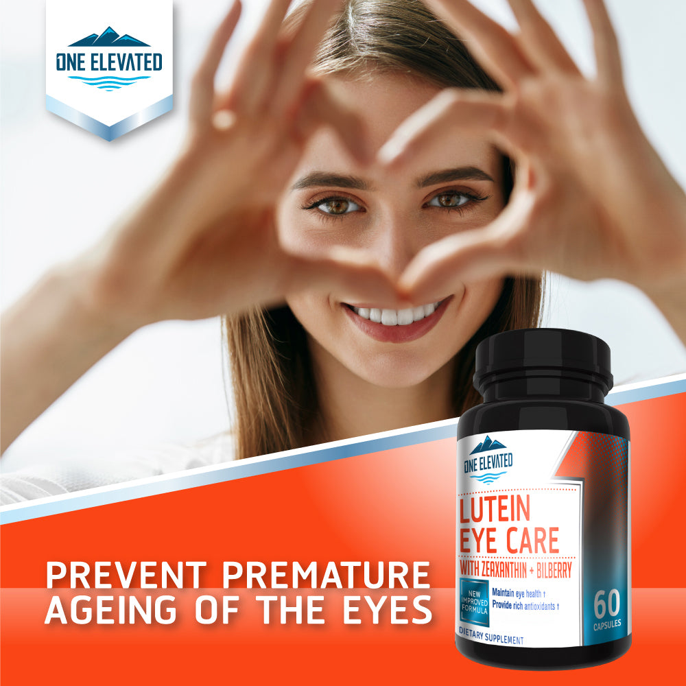 Newly Improved Super Strength Eye Care Formula - Highest Pharmaceutical Grade Lutein, Zeaxanthin, Bilberry - Greatest bioavailability – Rich Antioxidants - Works synergistically for Optimum Results