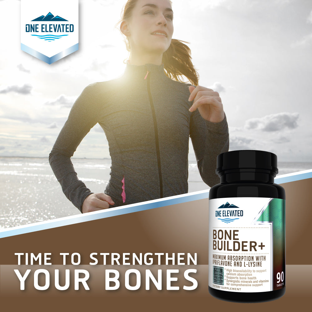 Comprehensive Bone Builder Calcium Supplement. Formulated with Highest Grade Calcium -Carbonate/ Hydroxyapatite/ Citrate, Magnesium, Zinc, D3. Works In Sync for Optimum Bone Health and Bone Strength.