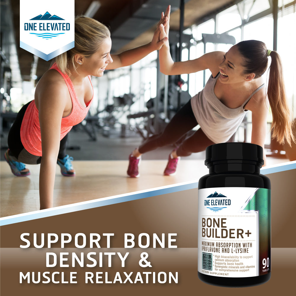 Comprehensive Bone Builder Calcium Supplement. Formulated with Highest Grade Calcium -Carbonate/ Hydroxyapatite/ Citrate, Magnesium, Zinc, D3. Works In Sync for Optimum Bone Health and Bone Strength.