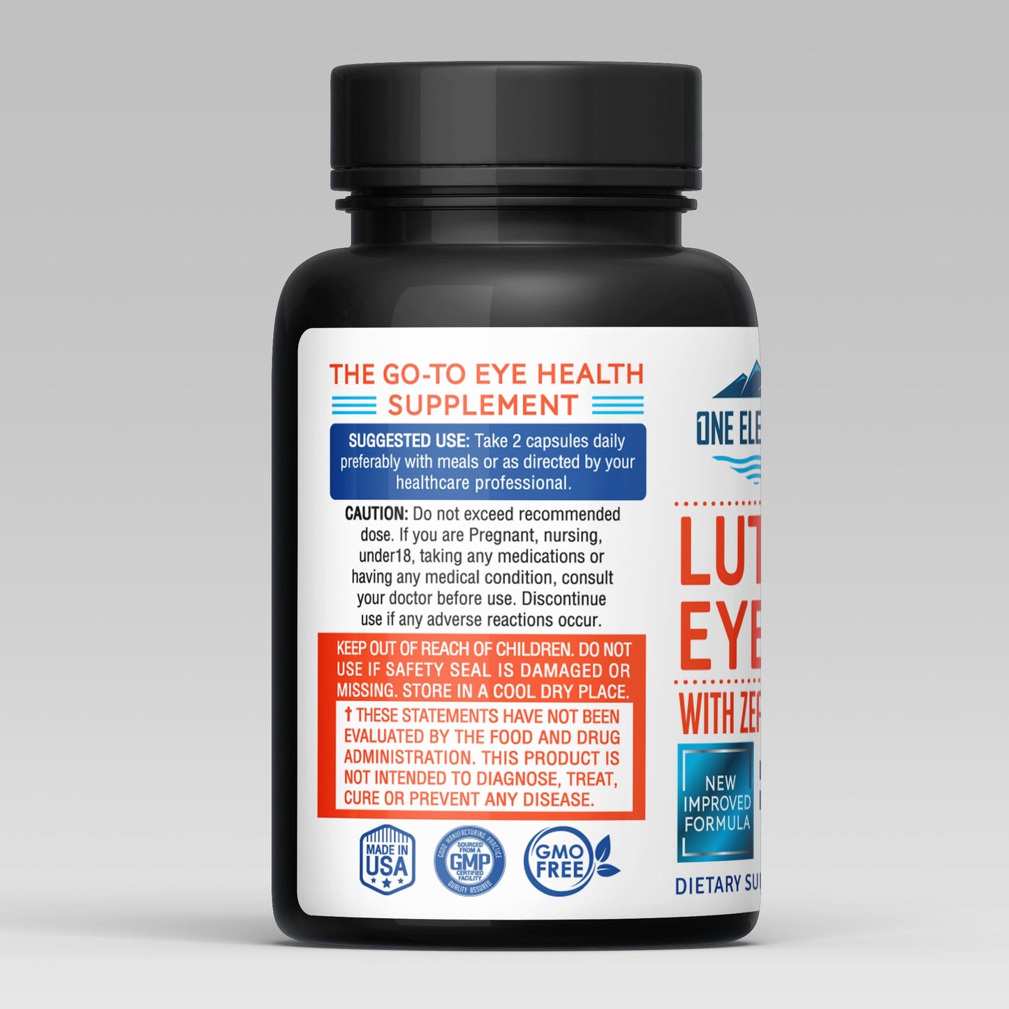 Newly Improved Super Strength Eye Care Formula - Highest Pharmaceutical Grade Lutein, Zeaxanthin, Bilberry - Greatest bioavailability – Rich Antioxidants - Works synergistically for Optimum Results