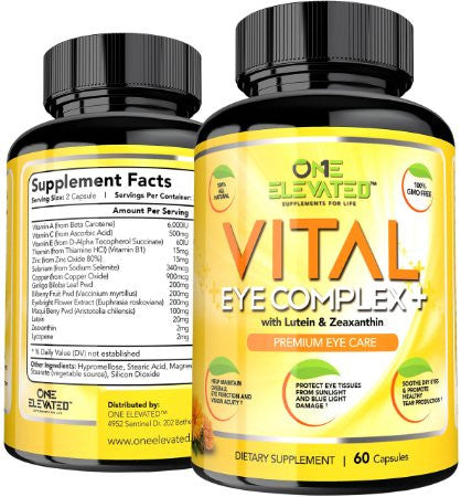 Vital Eye Complex + Premium Eye Care Supplement
