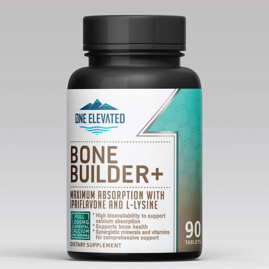 Comprehensive Bone Builder Calcium Supplement. Formulated with Highest Grade Calcium -Carbonate/ Hydroxyapatite/ Citrate, Magnesium, Zinc, D3. Works In Sync for Optimum Bone Health and Bone Strength.